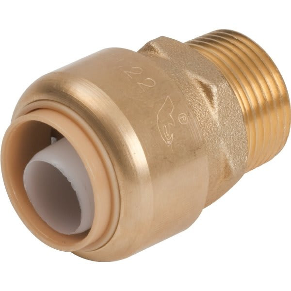 Maintenance Warehouse Push-To-Connect Mip Connector - 1/2" X 1/2"