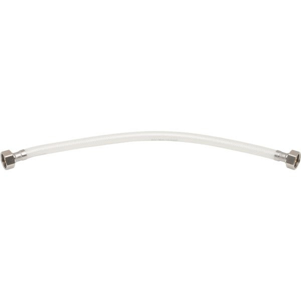 Maintenance Warehouse Pvc Faucet Supply Line 16" 1/2 Fip X 1/2 Fip