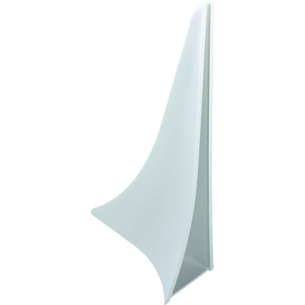 Shower Splash Guard White 2pk