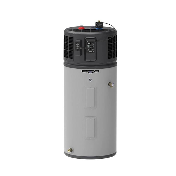 GE Profile Geospring 40 Gal. Hybrid Heat Pump Water Heater With Flexcapacity, Smarthq, Wi-Fi, Side Valve