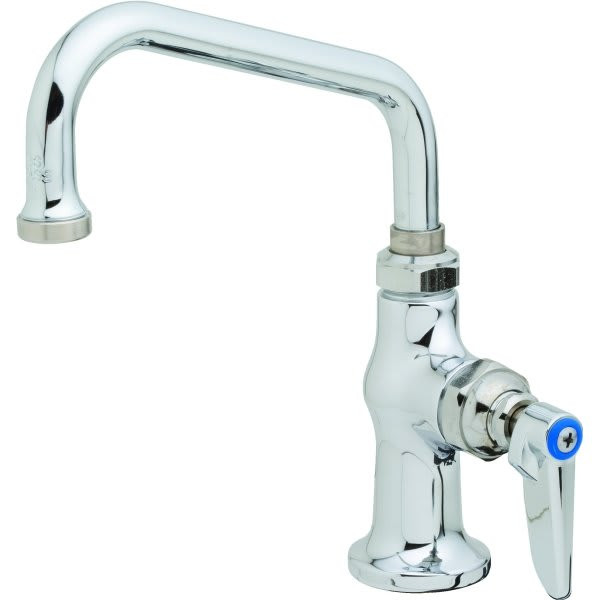 T & S Single Hole, 1-Handle Faucet, 5.59 Gpm, Polished Chrome
