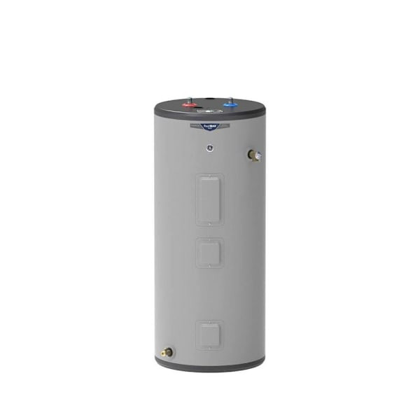 GE RealMAX Premium 40 Gal. Short/Medium 5500 W Electric Water Heater, Side Valve
