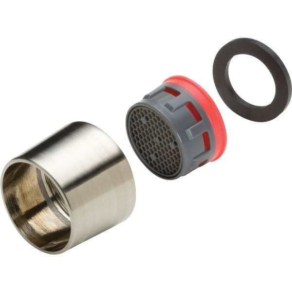 Seasons Two Handle Kitchen Faucet Brushed Nickel Aerator 2.2 Gpm