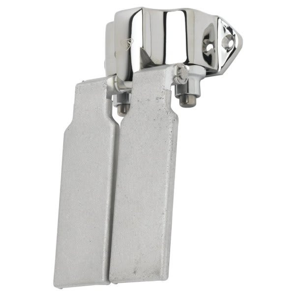 T & S Double Knee Pedal Valve, Self-Closing, Chrome