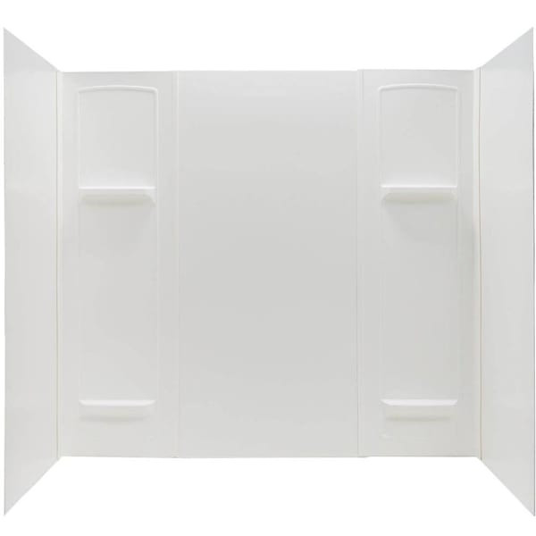 E.l. Mustee Durawall Premium Thermoplastic Bathtub Wall System