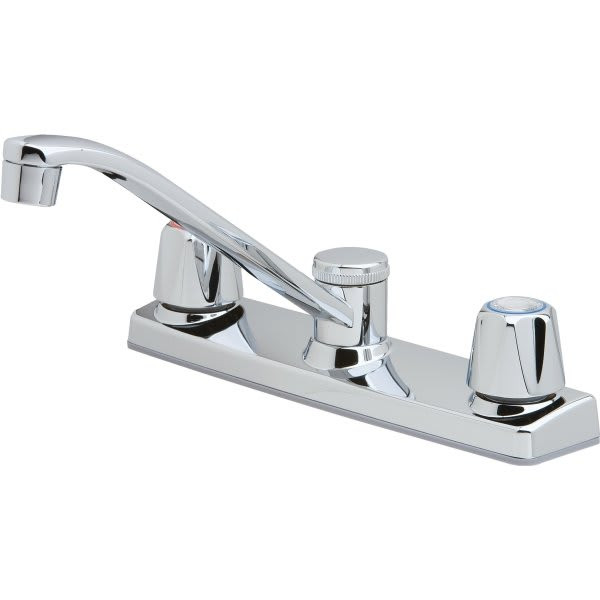 Pfister Pfirst Two-Handle Kitchen Faucet With Spray, Chrome