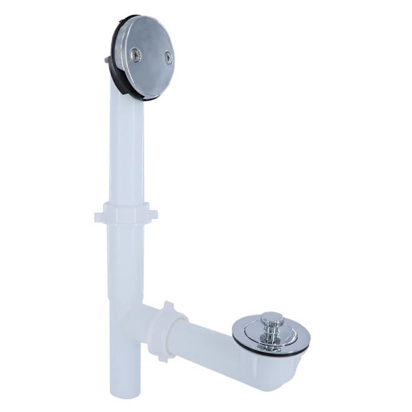 Danco Twist And Turn Tub Drain Kit With Chrome Trim