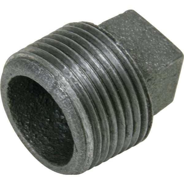 Mueller Streamline Galvanized Malleable Plug 1/2"