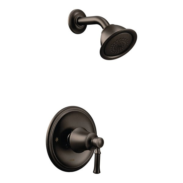 Moen Shower Trim Only, 1.75 Gpm Shower, Oil Rubbed Bronze