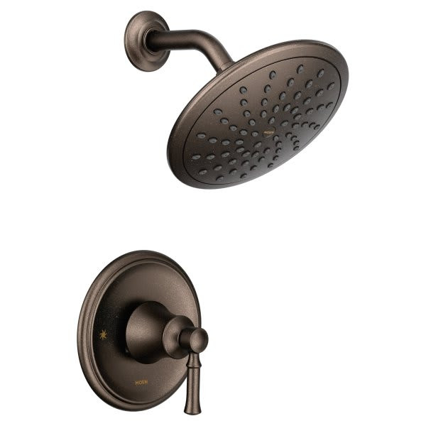 Moen Shower Trim Only, 1.75 Gpm Shower, Oil Rubbed Bronze