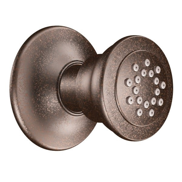 Moen Body Spray, 1.75 Gpm, 1 Sprays, Wall, 2"Dia Head, Oil Rubbed Bronze