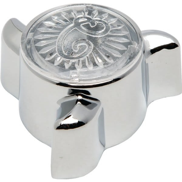 Replacement For Sayco Hot/Cold Faucet Handle Chrome