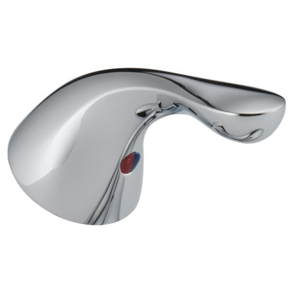 Delta Handle, Chrome, For Single Lavatory Faucet, With Set-Screw, Model 501-Dst