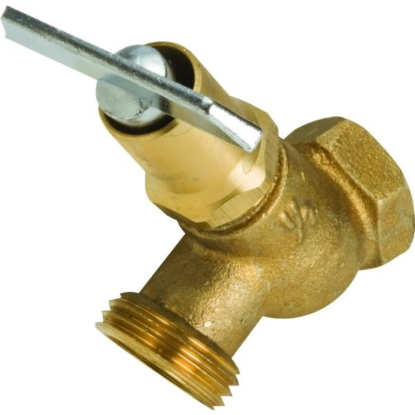 Brass Hose Bibb W/Loose Key 1/2" FIP