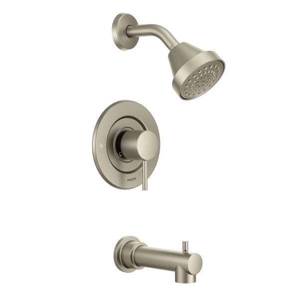 Moen Align Tub/Shower Trim, 1.75 GPM Shower, Brushed Nickel