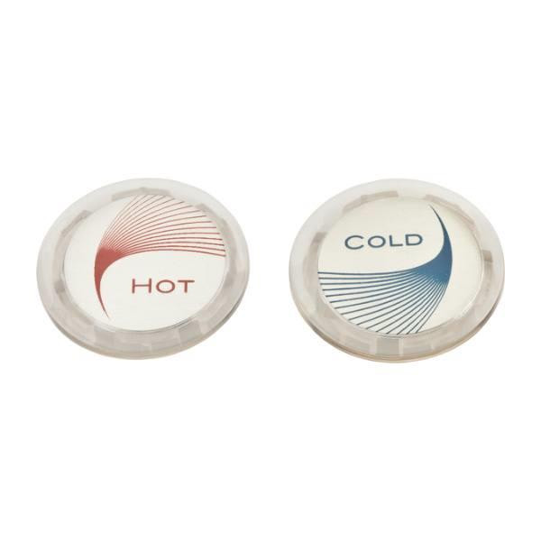 Pfister 135 Series Hot/Cold Index Buttons Package Of 2