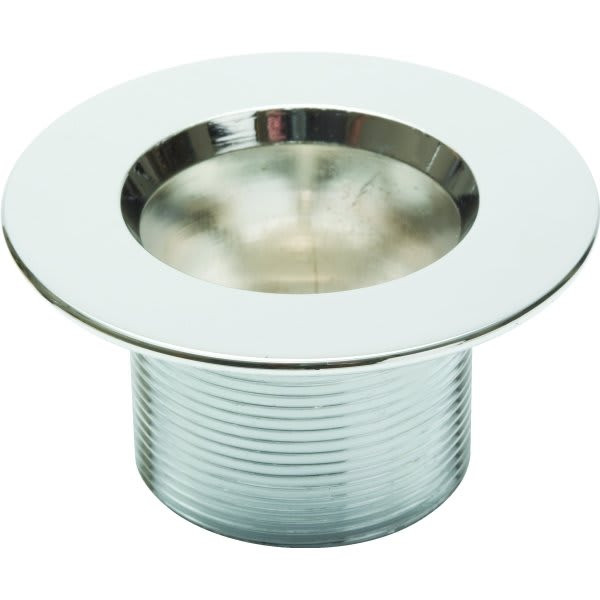 Drain Insert 10-24 Fine Thread Chrome Plated Metal