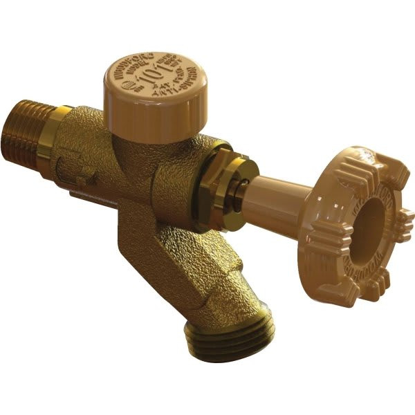 Woodford Residential Antisiphon Mild Climate Wall Faucet 3/4" Mpt X 1/2" Fpt