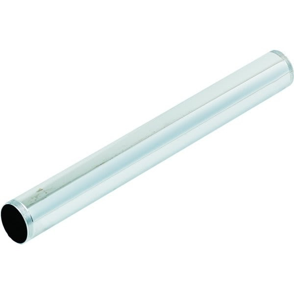 Brass Tubular Extension, 1-1/4" X 8", Threaded Ends, 17 Gauge