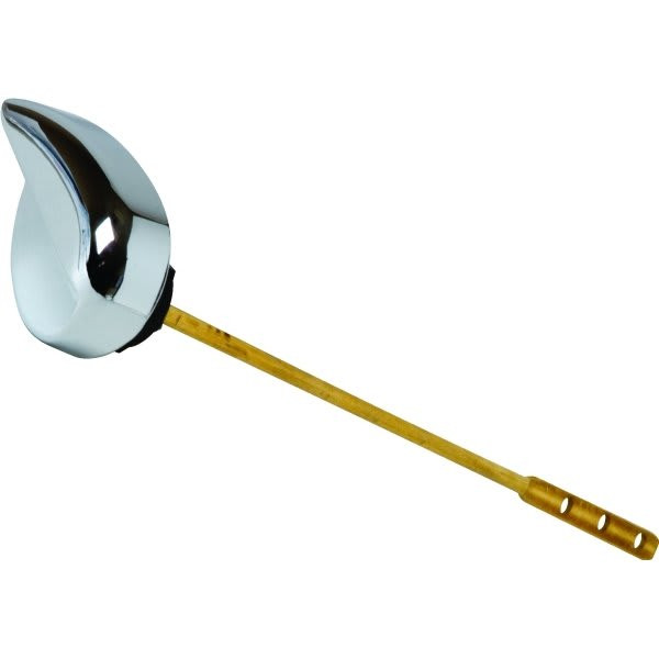 Replacement For Eljer Toilet Tank Lever, Chrome Handle, Side Mount