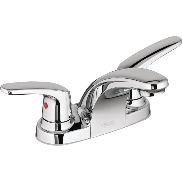 American Standard Colony Pro 2-Handle Centerset Bath Faucet, Metal Drain, Chrome