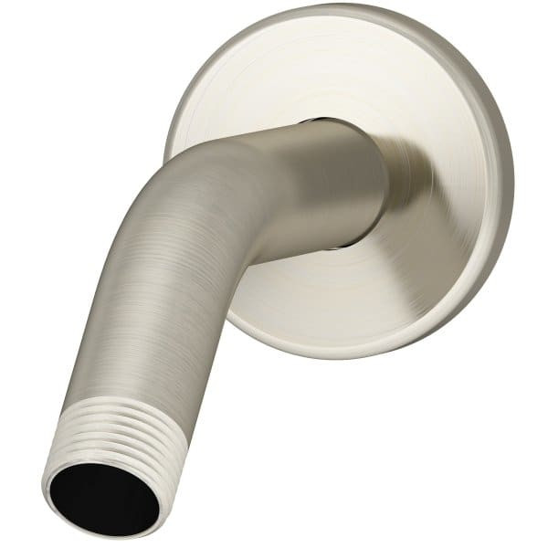 Symmons Satin Nickel Long Shower Arm With Heavy Flange