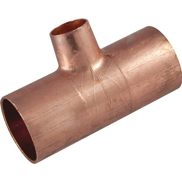 Nibco Copper Tee Package Of 10, 3/4" X 3/4" X 1/2"