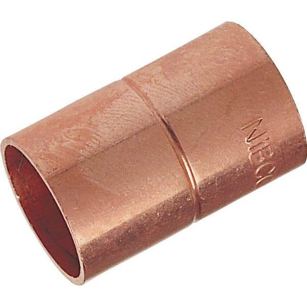NIBCO 600RS 1-1/4" CxC Roll-Stop Coupling Wrot Copper