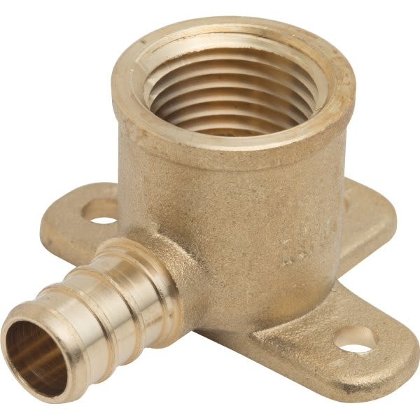 Sharkbite Pex/Barb Fitting 90° FIP Drop Ear Elbow 1/2 X 1/2