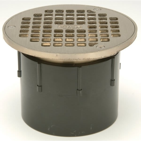 Zurn Fd2210-Ab2 - 2" Abs Adjustable Floor Drain With Nickel Top