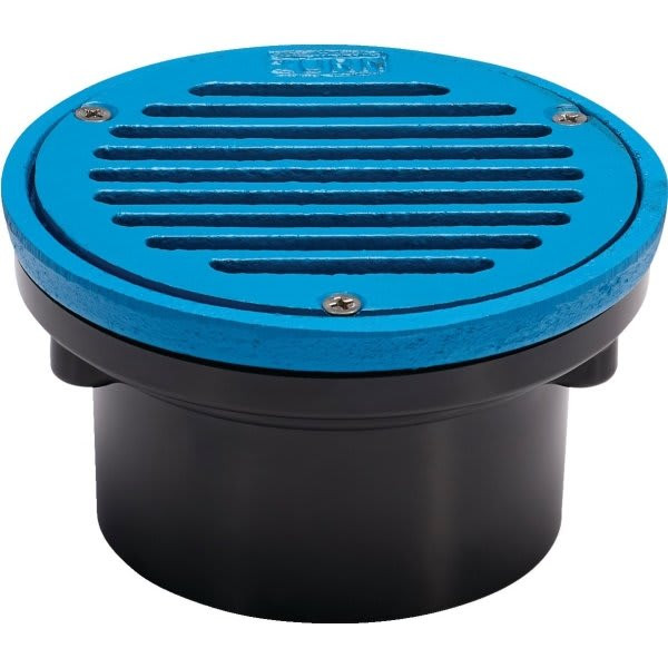Zurn Fd2220-Ab3 - 3" Abs, Medium-Duty, Cast Iron, Floor Drain