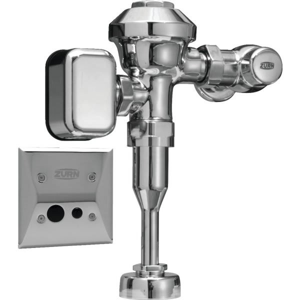 Zurn Hardwired Automatic Sensor Flush Valve Urinal With Integral Sensor