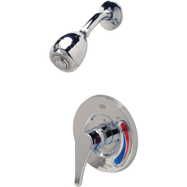 Zurn 1-Piece Shower Unit, 2.5 Gpm Valve