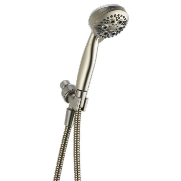 Delta 3-Setting Shower Arm  Mount Hand Shower, 1.75 GPM