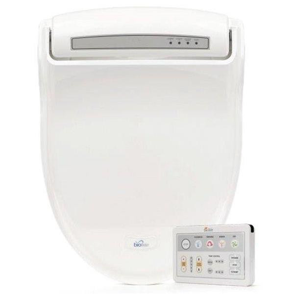 Biobidet Supreme Elongated Bidet Toilet Seat Remote Control Operated Bb-1000