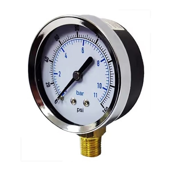 Kodiak Controls  Liquid Filled 2.5" Press Gauge 0-60# SS - KC10120300