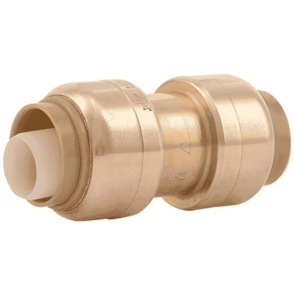 Sharkbite Push-Fit Straight Coupling - 1/2" X 1/2"
