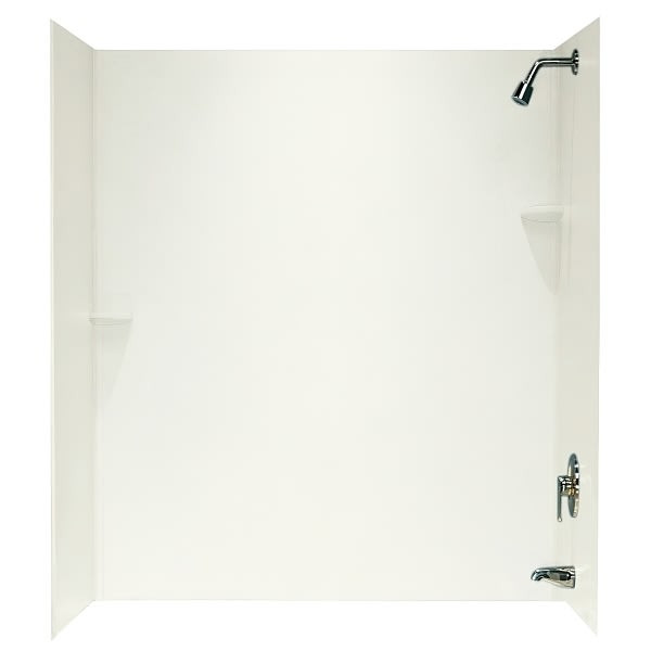 Swanstone 30d X 60w X 72h Tub Wall Kit - Bisque
