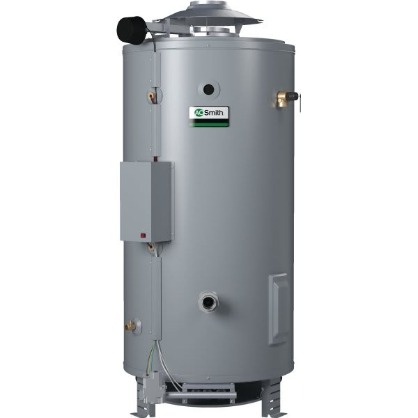 A. O. Smith 100 Gal. Commercial Propane Water Heater 199k BTU 27-3/4"W X 75"H