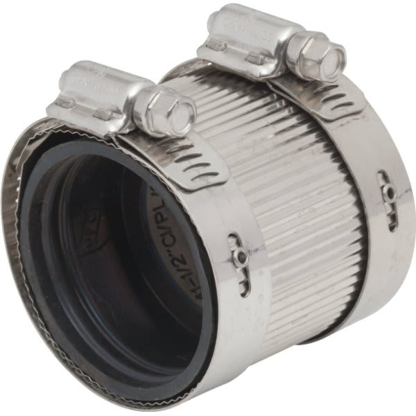 Maintenance Warehouse Flexible No-Hub Pipe Coupling, 1-1/2 X 1-1/2"