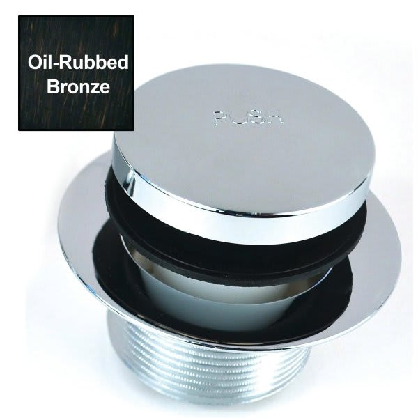 Watco Drain Assembly Tip-Toe 1-7/8 Od 1-1/2 Id Coarse Thread Orb