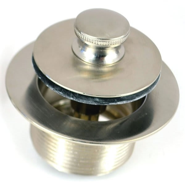 Watco Drain Assembly Push-Pull 1-5/8 Od 1-1/4 Id Fine Thread Bn