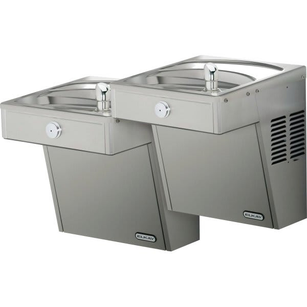 Elkay Cooler, Wall Mount, Bi-Level, Reverse Ada, Vr, 8 Gph, Stainless Steel