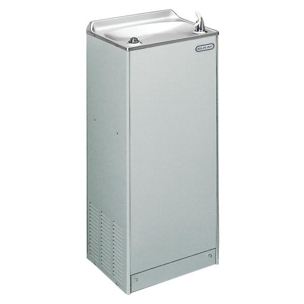 Elkay Cooler, Floor Mount, Nonfiltered, 8 Gph, Light Gray Granite