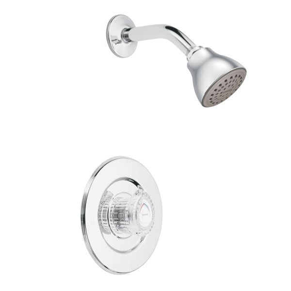 Moen Chateau Chrome Standard Shower Only, 2.5" Dia Spray Head