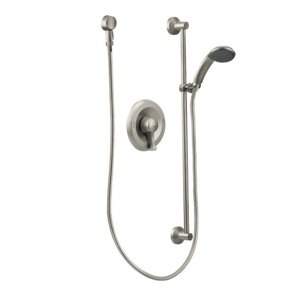 Moen Commercial Classic Brushed Nickel Posi-Temp All-Metal Trim Kits