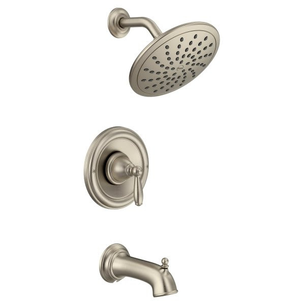 Moen Brantford Brushed Nickel Posi-Temp Tub/Shower 2.0 To 1.75 GPM