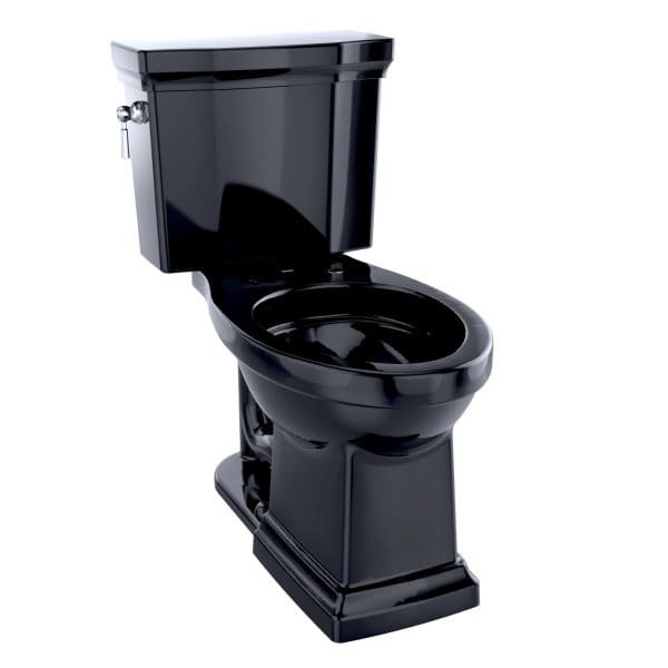 Toto® Promenade® II Two-Piece Elongated 1.28 GPF Toilet Universal Height, Ebony