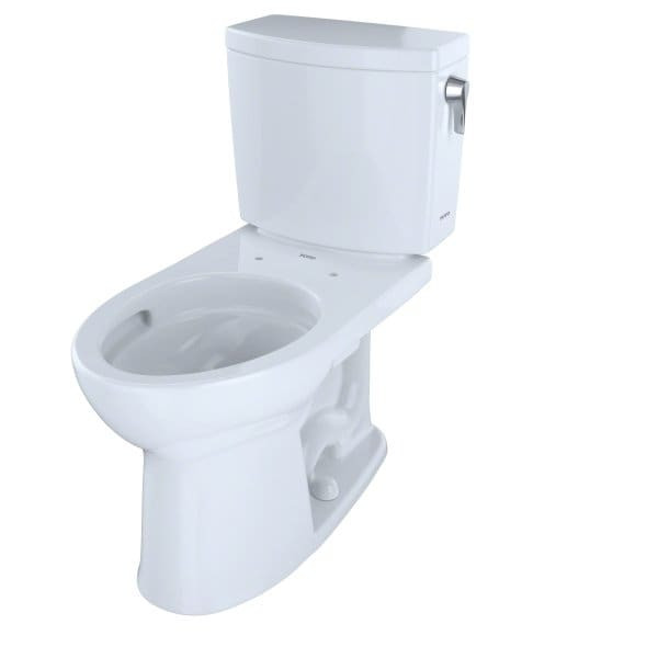 Toto® Drake® II 1g® Two-Piece Elongated 1.0 GPF Toilet With Cefiontect® RH Lever