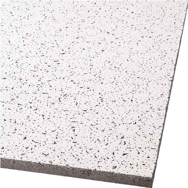 Armstrong CEILINGS Cortega Square Fire Guard Ceiling Tile, 2 X 4, Case Of 6